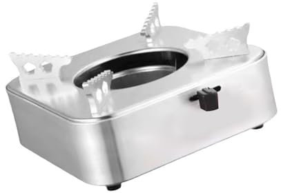Réchaud à Alcool de Camping, Brûleur à Alcool de Cuisson à Chauffage Rapide pour la Randonnée