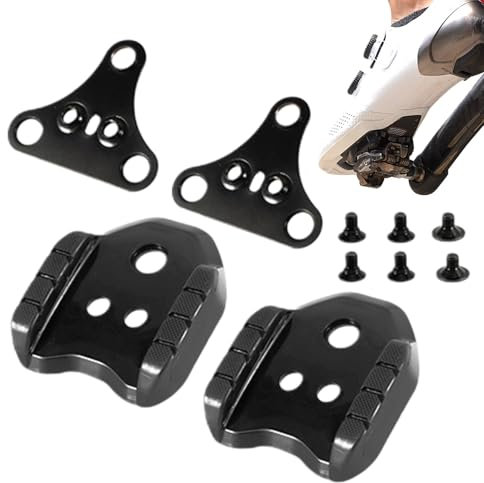 SPD-Stollenadapter, Rennradschuh-Stollenadapter | 3-Loch-Fahrradpedaladapter für Mountainbike - Fahrradzubehör aus Metall mit universeller Passform und gleichmäßiger Unterstützung für Mountainbikes