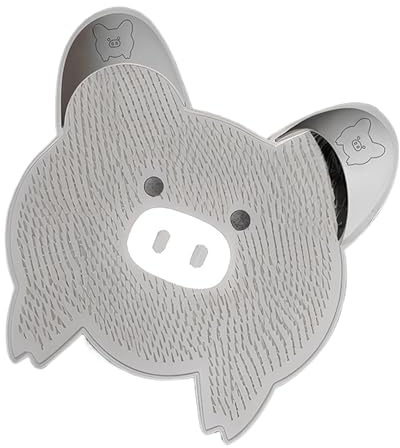 Nettoyeur de pieds de douche - Tapis de nettoyage des pieds avec poils pour nettoyage en profondeur et massage | Puscelle de douche exfoliant, nettoyant unique antidérapant, machine à laver pour la