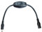 Liwinting DC EIN/Aus Kabel mit Schalter 20AWG,DC Jack Schalter 5.5mm x 2.1mm Stecker Männlich zu Weiblich, Schwarz