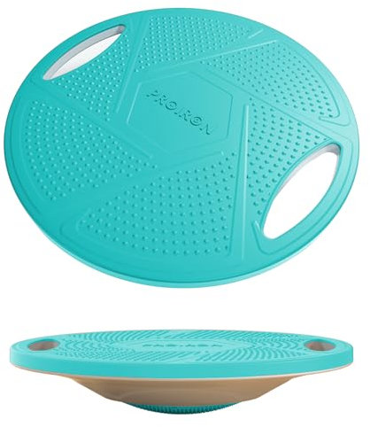 PROIRON Balance Board, Balancebrett mit rutschfestem Standfuß, Wackelbrett Für Rehabilitation & Fitness, Trainiert Gleichgewicht & Koordination (Grün)