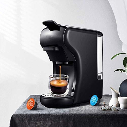 SOVORM Coffee Machine Home Small Fully Automatic Compatible Espresso Making Machine Coffee Pot (Color : Pink) (Color : Pink) The New