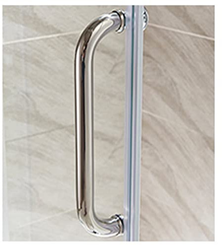 RWRAPS Poignée et poignées de Porte de Douche de Rechange pour Porte en Verre, Boutons de Porte de Salle de Bain pour Cabine de Douche, écran Porte-Serviettes Interne/Externe (Onecolor 300 mm)