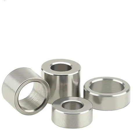 5–10 Stück M6 Edelstahl-Buchse ohne Gewinde, runde Unterlegscheibe, hohler Abstandshalter, Abstandshalter, Dichtung, Hülsenlänge 2 3 4 5 6 8 10 12 16 20 mm-6 x 12 x 8 mm (10 Stück)