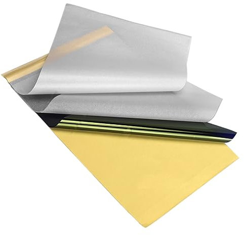 WOONEKY Schablonenpapier A4 Transparentpapier Kopierpapier Handgezeichnetes Schablonenpapier Transferpapier Für Künstler 20 Stück