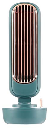 TIANQUXNGI Humidification Tower Fan Desktop Cooling Humidification Freezer Water Supply USB Air Conditioning Tower Fan