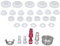 Pressure Cooker Accessories, Pressure Cooker Replacement Parts Electric Pressure Cooker Accessory Set, Universal Replacement Floater Valve, Power Pressure Cooker XL Replacement