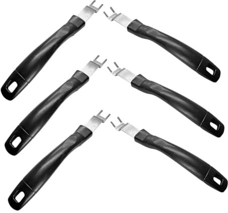 POPETPOP 6stücke Teiliges Grillwerkzeugset Aus Tragbarer Grillheber Praktische Bbq-grillutensilien Rostheber Für Camping Mit Rutschfestem Griff Für Sicheres Grillen