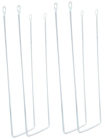 Supvox 4 Stück Fahrradkorbträger Vorne Aus Eisen Robuster Fahrrad Frontgepäckträger Mit Befestigung Praktischer Fahrrad Fronttaschenhalter Für Mountainbikes Outdoor Fahrradzubehör