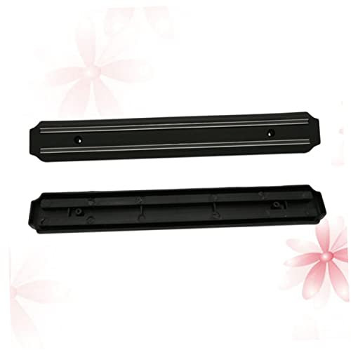 Cabilock Magnetischer Messerhalter Leiste Edelstahl Starker Magnethalter 55cm Schwarz Für Küchenmesser Und Küchenutensilien Wandmontage Mehrzweckaufbewahrung
