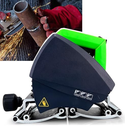 Dfdieratve Tagliatubi Elettrico Automatico, Piccola Tagliatubi Portatile, Tagliatubi Veloce e Preciso, con Fissaggio di Precisione su Rotaia,440mm