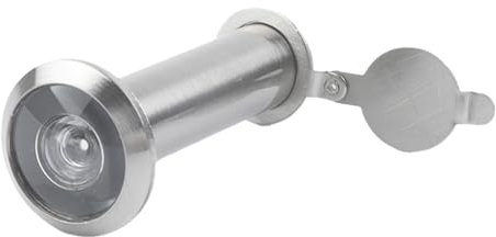 Front Door Peephole Wide Angle Heavy Duty Door Viewer Peephole Large Door Viewer Peephole Front Door Viewer with Privacy Cover for 35cm to 55cm Doors