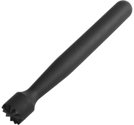 Cocktail Muddler – Edelstahl Küchenwerkzeug, rutschfester Fruchtzerkleinerer, Beerenstampfer | 20cm langer Stößel mit robustem Griff, stabiles Barwerkzeug für Zuhause, Bars, Cocktailmixer, Limetten, M