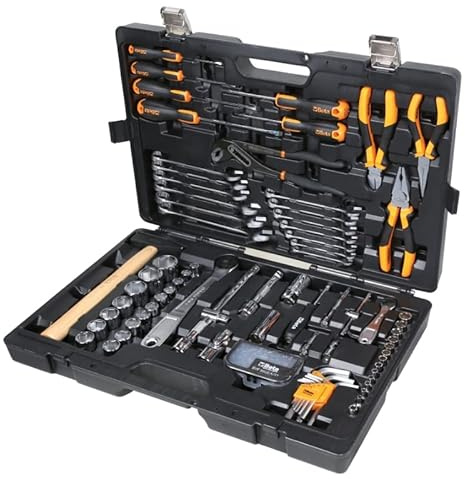 Beta BW 2047E/C108 – Mallette en Plastique avec Assortiment de 108 Outils pour Maintenance Générale