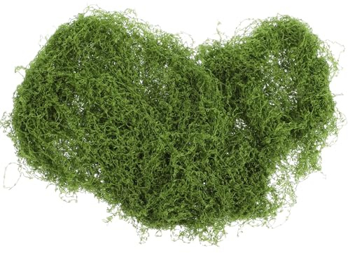 Toyvian Paisaje de Simulación Enredaderas de Jardín en Miniatura Hilo de Algodón Color Verde Claro 10g para Maquetas Kit de Arbustos y Árboles Miniatura Realistas para Dioramas
