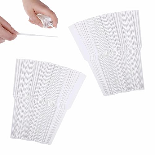 400 Piezas Papel de Perfume Tiras de Prueba de Perfume Probador de Fragancias para Probar AroFragancias Aceites Esenciales Probador