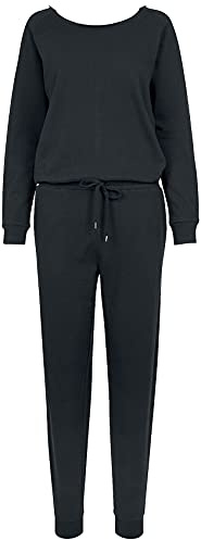 Urban Classics Women's Ladies Long Sleeve Terry Jumpsuit Jumpsuit (Pack of 1)