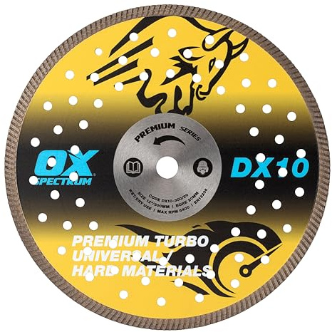 OX Spectrum Premium Diamond Blade - Universal/Hard - 300/20mm