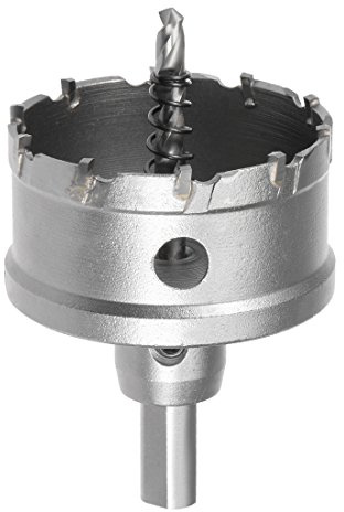 sourcing map Hartmetall Lochschneider, Lochsägen für 5mm Edelstahlblech Metall 63mm