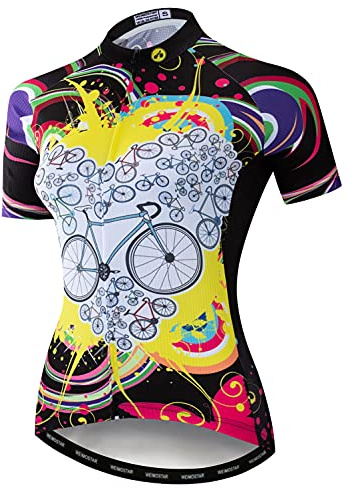 MTB Trikot Radtrikot für Damen Mountainbike Jersey Shirts