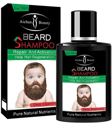 AICHUN BEAUTY Beard Hair Growth Shampoo Regeneration Repair And Activation Pure Natural Nutrients Rich In Vitamins Essence 100Ml