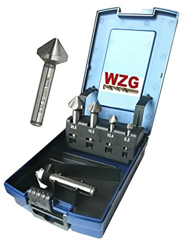 5 St. HSS E Co5% Kegelsenker Senker 90°Grad Cobald Entgrater WZG in ABS Box