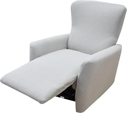 JORTUIO Ruhesessel Bezug Stretchhusse für Relaxsessel 1 Sitzer Spandex Sesselbezug,4-Teilig Sesselschoner, Elastisch Bezug für Fernsehsessel Liege Sessel Schaukelstuhl Relaxstuhl (Color : #23)