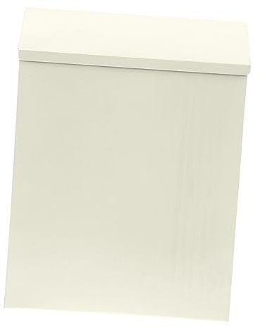 Yardwe Boîte aux Lettres Murale Rétro Serrure Invisible Conteneur à Courrier Support Mural pour Cartes et Lettres Décoration de Maison