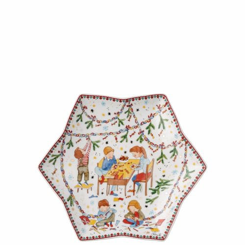 Hutschenreuther Sammelkollektion 2024 Weihnachtsleuchten Sternschale 24cm