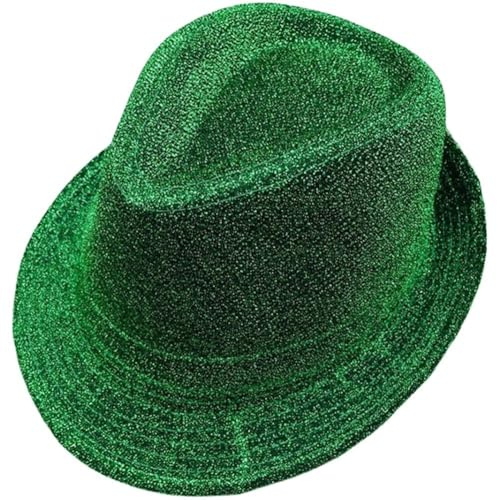 Sanfly St. Patricks Day Hut, Grüner Hut, Koboldhut, Kostümhut, Damen, Herren, Unisex, Klassischer Hut Für Festival, Rave-Party