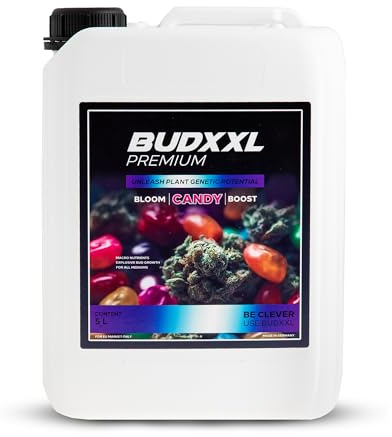 BUDXXL Candy Blüte Booster - Premium Grow Dünger für die Blütephase mit extra Phosphor und Kalium (5 Liter)
