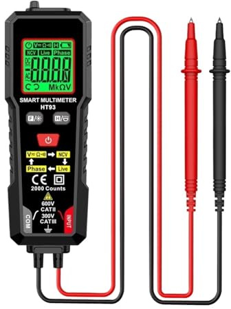 Auto-Ranging Digital Multimeter Ohm Square Wave Triode Buzzer Multi Tester AC/DC Voltage Voltage Tester