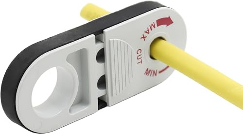 Professional Cable Stripper Tool, Wire Stripper | Electrical Electrician | Automatic Self-Adjusting Electrical, Electricians | 0.3-1.1 CM Diameter, Hand Tool for Copper Wire