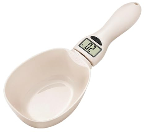 Misurino Digitale - Bilancia Dosatrice Per Alimenti | Strumento Di Pesatura Da Cucina Portatile, Capacità 5-800 G, Precisione 1 G, Misurazione Multi-unità, Per Alimenti Per Animali Domestici,