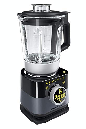 Carrera 4 in 1 Electric Blender 655 - Stainless Steel - 1.75L - Smart Kitchen Appliance to Crush, Mix, Cook and Steam - 20000 RPM for Smoothies, Soups, Sauces and Ice - Self Cleaning - 1500 W