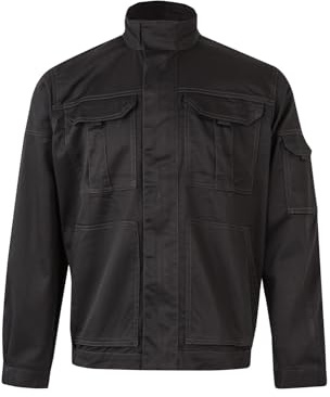 Velilla 106002S; Cazadora stretch multibolsillos; color Negro; Talla L