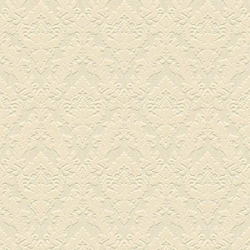 Papier peint intissé baroque Tapisserie chambre 335821 33582-1 Architects Paper Castello | Beige/Crème | Rouleau (10,05 x 0,52 m) = 5,23 m²