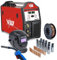 Fülldraht Schweißgerät 200A, MIG MAG Schweissgerät, Inverter Schutzgasschweißgerät SET mit Schweißhelm&Fülldraht, für Profi&Anfänger, 2&4 Takt, Milano2300, VECTOR WELDING