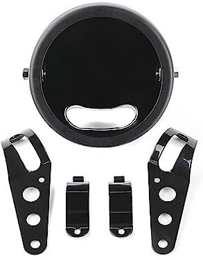 LED Scheinwerfer-Gehäuse SG 5,75 Kompatibel für Suzuki SV 1000/650 schwarz