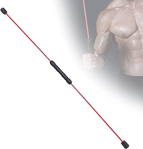 Pilates Stange Tragbares Yoga Stick Sport Schwingstab Erwachsene Swingstick Multifunktionale vibrierende Fitnessstange, abnehmbare Pilates-Yogastange mit hochfrequenter Vibration, formende Trainingsst