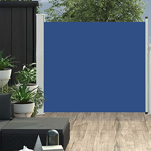 INLIFE Toldo lateral extensible, 100 x 300 cm, azul-8372