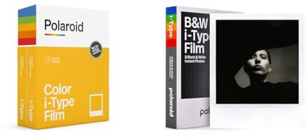 Polaroid Film Couleur pour i-Type - Double Pack & Film N&B pour I-Type