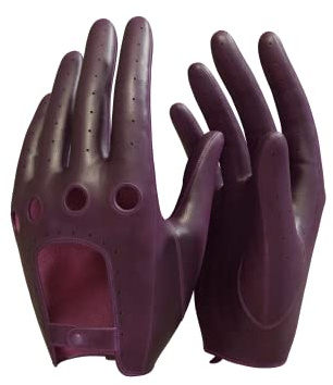 MGGMOKAY Damen Leder Autohandschuhe Lederhandschuhe Ungefüttert