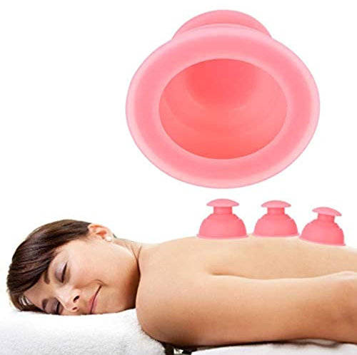 FOOJO Ventosa Anti Celulitis. Copa Delgada. Ventosas de Silicona para Celulitis, Absorbente de Humedad, Ventosa de vacío, Ventosa para Terapia, Ventosa para Masaje, Ventosa para Masaje
