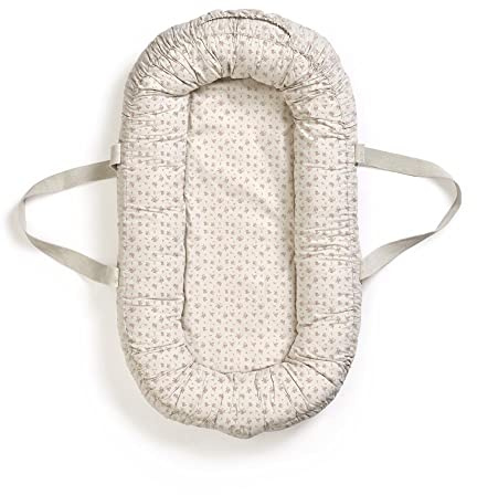 Elodie Details Babynest Kuschelnest Tragbare Babynestchen Neugeborene Kokon für Babys und Säuglinge, Waschbare Reisebett Baby Nestchen 100% Baumwoll 78x45 cm – Autumn Rose