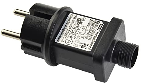 31V Transformer Plug for Christmas Lights, LED Fairy Lights Power Supply Adapter Transformer Driver IP44 31V Max 3.6W for Christmas Tree Lights,Fairy Lights,Net Lights