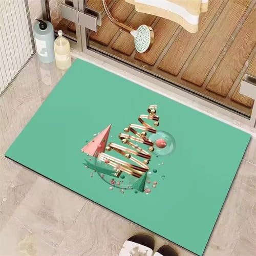 Badezimmerteppich, Badematte Rutschfest, Badteppich, Badvorleger, Duschvorleger, Badematten, Teppich Badezimmer, Bathroom Bath Mat, Badezimmer Teppich, Badematte Stein, Bodenmatte, Deer 70x120cm