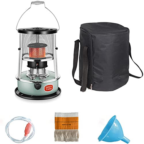 NTALJC Kerosene Stove Heaters Portable Kerosene Stove Heater 2 In 1 Portable Petroleum Heater Heating without Electricity Indoor - 6 L