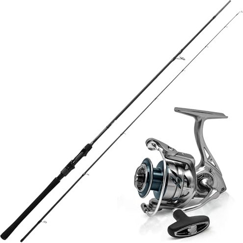 Senshu Z10 Spin + Sokomo Set – Hochwertige Spinnrute und Spinnrolle für Barsch, Zander & Hecht – 24T Carbon, Angel Set – Ideal für Einsteiger & Fortgeschrittene (2,70m - 25-70g - C4000)
