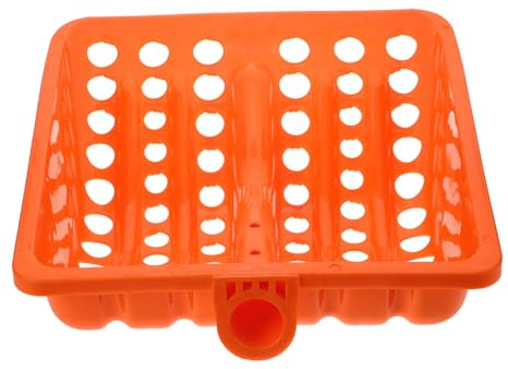 VICASKY Pala da neve in plastica multiuso per giardinaggio, durevole, per la rimozione della neve, per parchi e arancioni